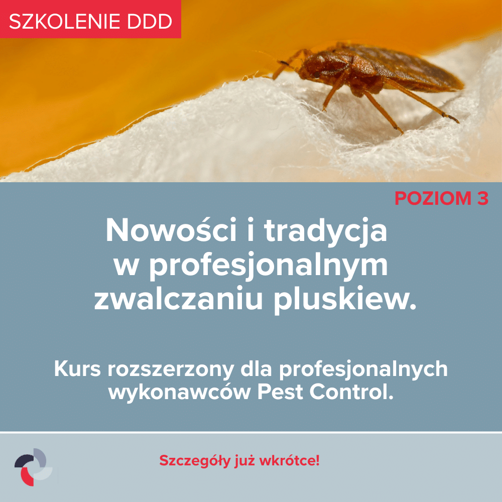 Szkolenie DDD. Nowości i tradycja w zwalczaniu pluskiew