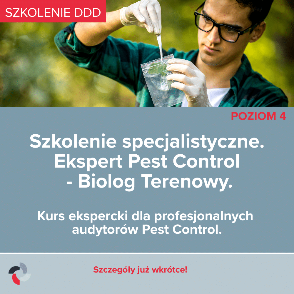 Szkolenie Pest Control Biolog Terenowy