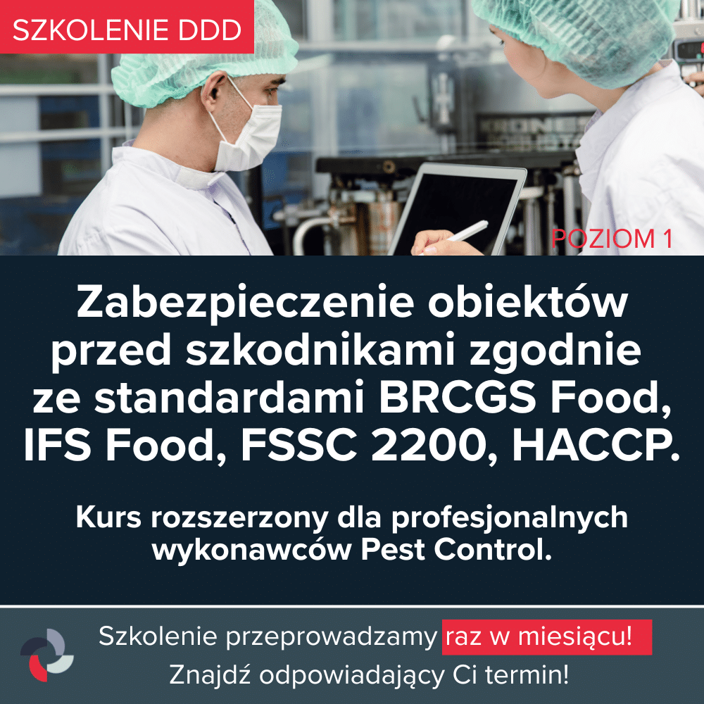 Zabezpieczenie przed szkodnikami zgodnie z normami